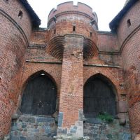 Dwie bramy w Malborku (Two gates of the castle in Malbork), Мальборк
