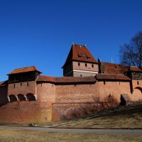 defensive walls of the castle of the Teutonic, Мальборк