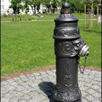 GLIWICE. Prawdopodobnie najładniejszy hydrant w mieście/Probably the nicest fire hydrant in the city, Гливице