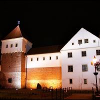GLIWICE. Zamek Piastowski nocą/Piast castle by night, Гливице