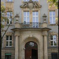 GLIWICE. Piękne detale gmachu Sądu Rejonowego/Beautiful details the court building, Гливице