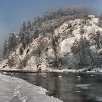 Rzeka Soła i Mały Grojec - 422 m n.p.m., Живец