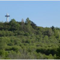 Krzyż Papieski na Średnim Grojcu, Живец