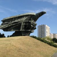 Katowice - monument -oś.Paderewskiego, Катовице