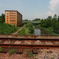 Widok z mostu tramwajowego (view from tram-bridge), Мысловице