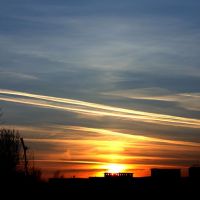 Styczniowy zachód słońca dla Kseni / The January sunset for Ksenia, Сосновец