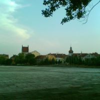 Widok na centrum od ul.Bohaterów Warszawy z Placu Defilad, Бартошице
