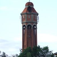 Działdowo - Zabytkowa wieża cisnień z 1913r., Дзялдово