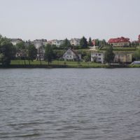 Widok na Mały Jeziorak, Илава