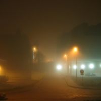 Foggy night, Ольштын