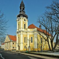 Poland. Krotoszyn, barokowy kościół św. św. Piotra i Pawła, Кротошин