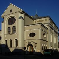 Synagoga. Synagoga została zbudowana w latach 1796-1799, Лешно