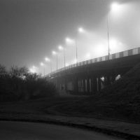 Leszno in the fog 4, Лешно