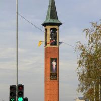 Dzwonnica jak minaret., Лешно