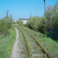 old railway track, Турек