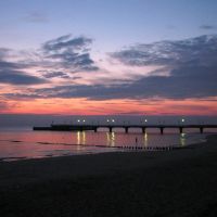 Baltic at dawn, Колобржег