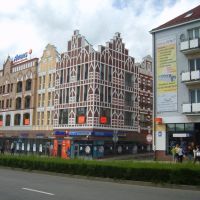 Koszalin Hauptstrasse;           Koszalin Main Street;, Кошалин