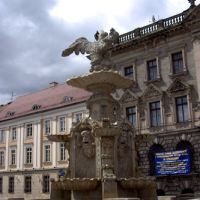 26. The Fountain with the Eagle Sculpture - baroque, from 1732, Щецин