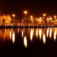 Night on the Oder, Щецин