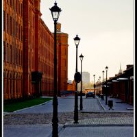 Łódź - Miejskie latarnie / The  ​​lanterns  of the city - malby, Лодзь