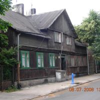 stare domy na ul.Narutowicza, Пабьянице