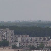 Bloki w Radomsku widziane z Jasnej Góry, Радомско