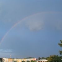 rainbow over Biłgoraj, Билгорай
