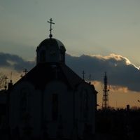 Zachód słońca, Замосц