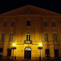 Lublin nocą (Poland), Stare Miasto, Trybunał Koronny (dzisiejszy Urząd Stanu Cywilnego), Люблин
