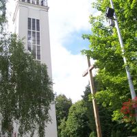 church tower, Tomaszów Lubelski PL  par.Najświętszego Serca Jezusa, Томашов Любельски