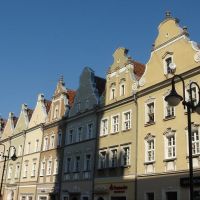 Houses in Opoles Old Town / Domy w stara miasta opolskie / Häuser in der Oppelner Altstadt, Ополе