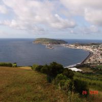 Miradouro - Vista Parcial de Horta - Faial - Açores - Portugal - 38º 32 36.96" N 28º 37 12.26" W, Матосинхос