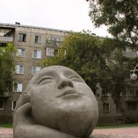 Sculpture "Dreamer" by Konstantin Zinich, Абакан