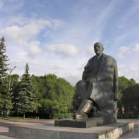 Monument to Lenin, Абакан