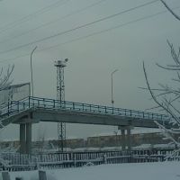 Пешеходный мост через железнодорожные пути, Пыть-Ях