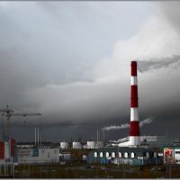 промышленный пейзаж, Лангепас