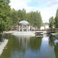 Ротонда в парке, Ханты-Мансийск