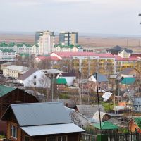 Вид на западную часть города, Ханты-Мансийск