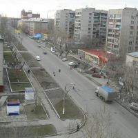 ул.Комсомольская. Весна 2005, Барнаул