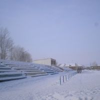 стадион Горняк зимой, Горняк