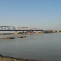 Eisenbahnbrücker über den Ob, Камень-на-Оби