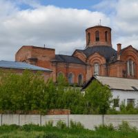 Церковь Богоявления господня на территории Богоявленского женского монастыря (июнь 2013г.), Камень-на-Оби