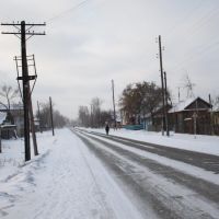 Ул. Кирова в сторону центра, Kirov Street winter, Ключи