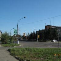 Пересечение улиц Октябрьской и Барнаульской, Новоалтайск