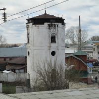 Водонапорная башня (вид с моста), Тальменка