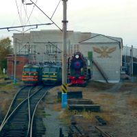 локомотивное депо, Белогорск
