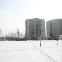 Вид со школьного двора, Благовещенск (Амурская обл.)