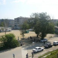 Жилые дома возле станции, Шимановск
