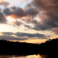 #94, Twilight on Mirny Lake, Russia, Мирный