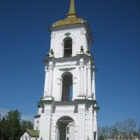 Соборная колокольня.  Cathedral bell tower., Каргополь